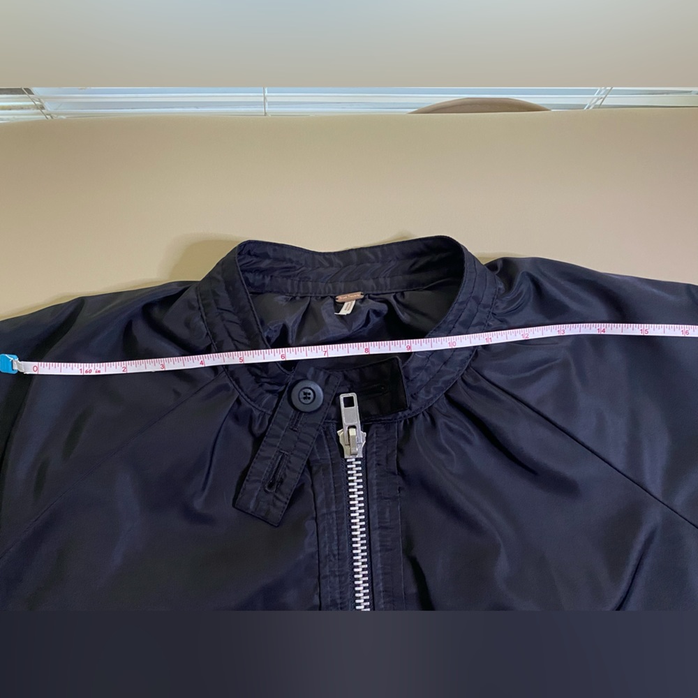 Free People Satin Jacket (black one) - Picture 9 of 11